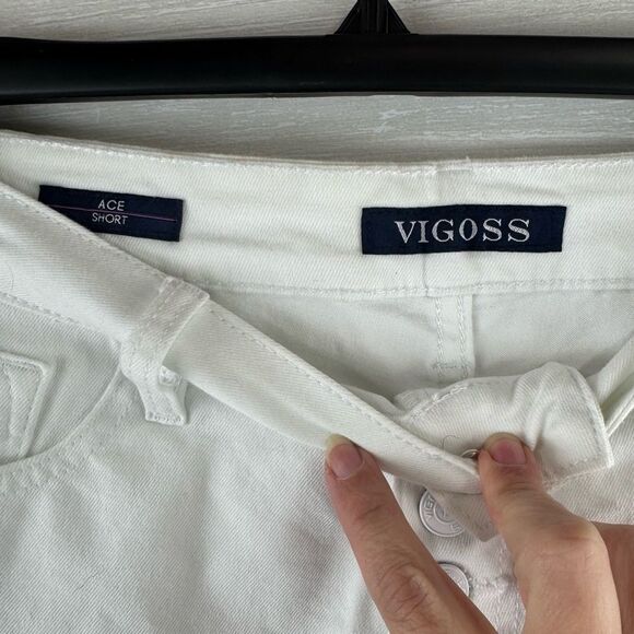 Vigoss Ace Raw Hem Cut Off High Waist Shorts NWT 28 - Picture 7 of 8